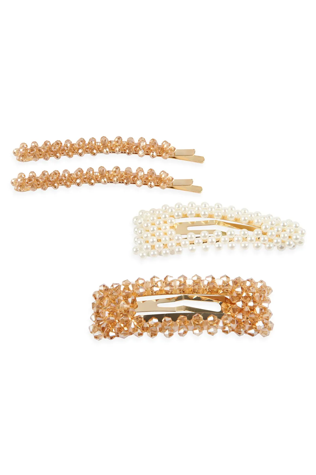 Pearl Hair Barret Sets