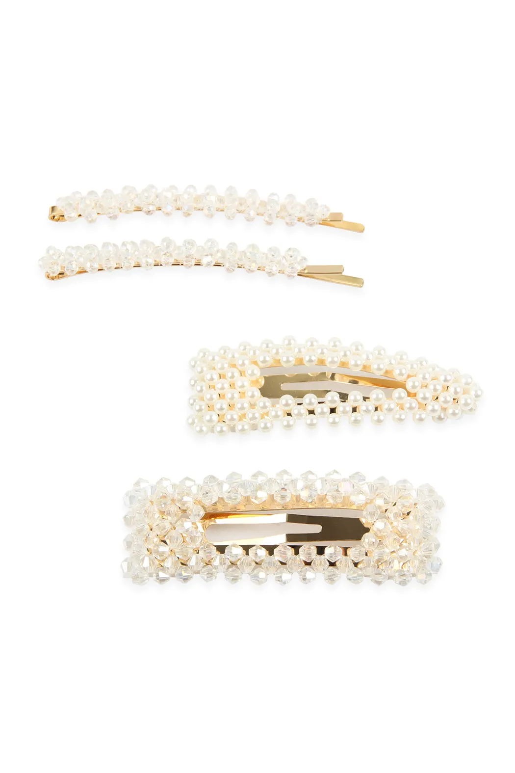 Pearl Hair Barret Sets