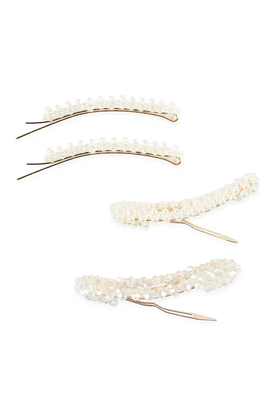 Pearl Hair Barret Sets
