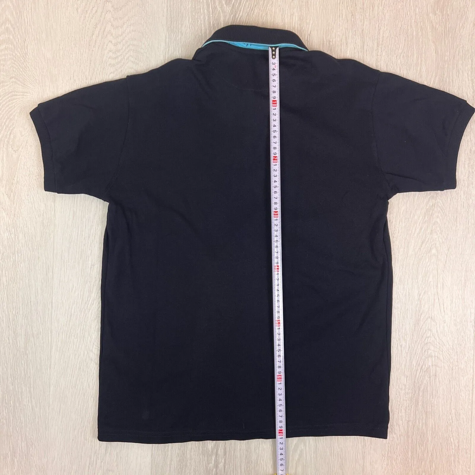 Polo Ralph Lauren Mens Navy Blue Polo Shirt Size XL (Measures L)