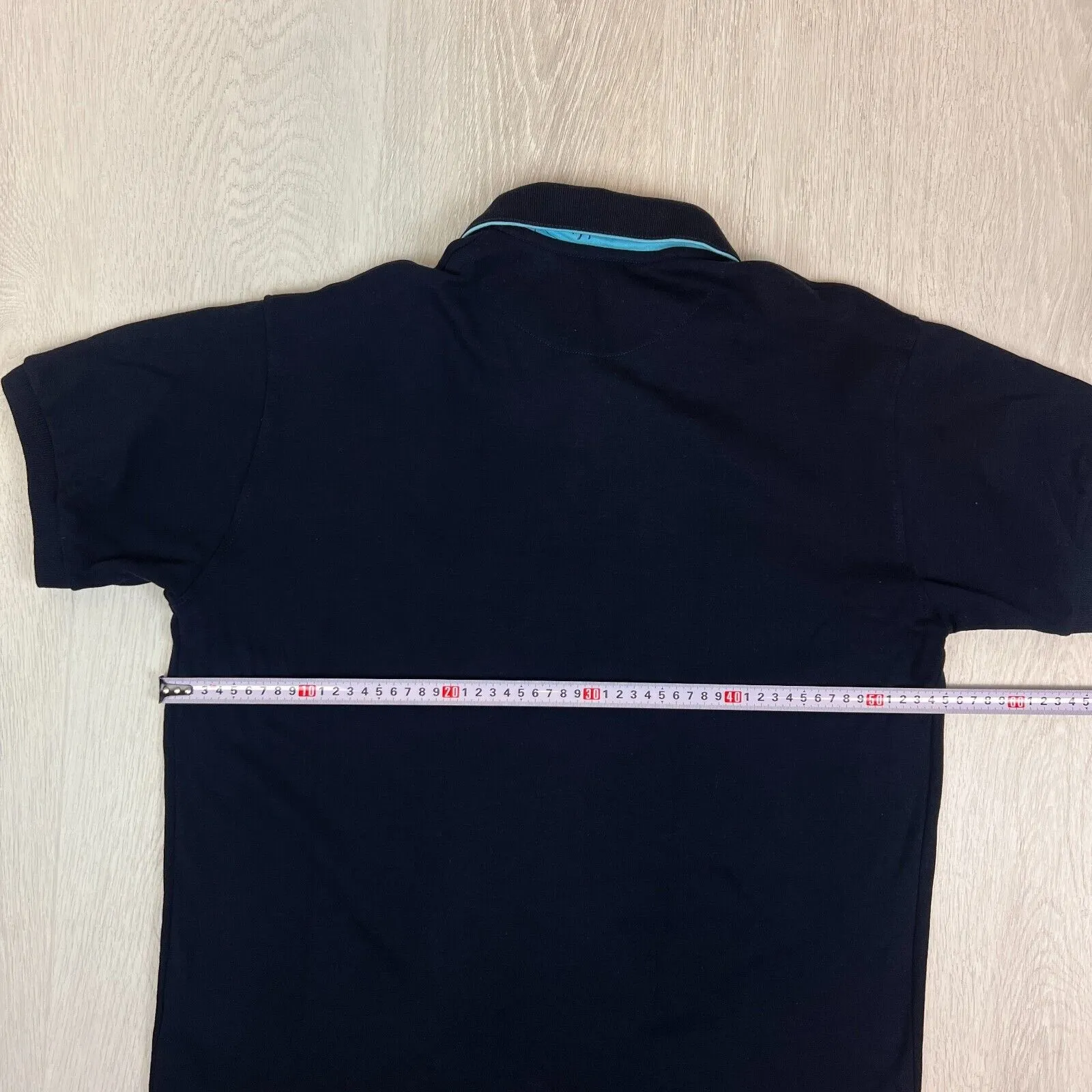 Polo Ralph Lauren Mens Navy Blue Polo Shirt Size XL (Measures L)