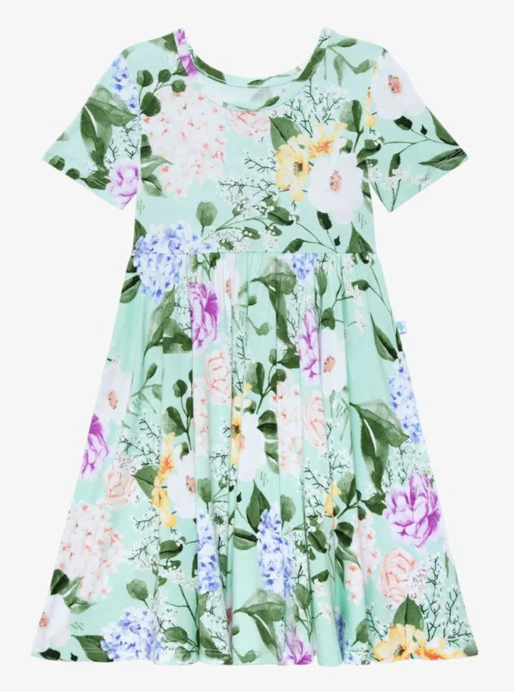 Posh Peanut Erin S/S Basic Twirl Dress