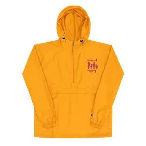 Praises Up Embroidered Champion Packable Jacket