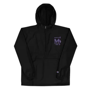 Praises Up Embroidered Champion Packable Jacket