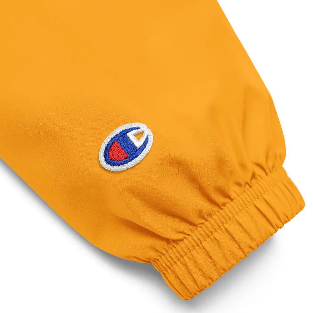 Praises Up Embroidered Champion Packable Jacket
