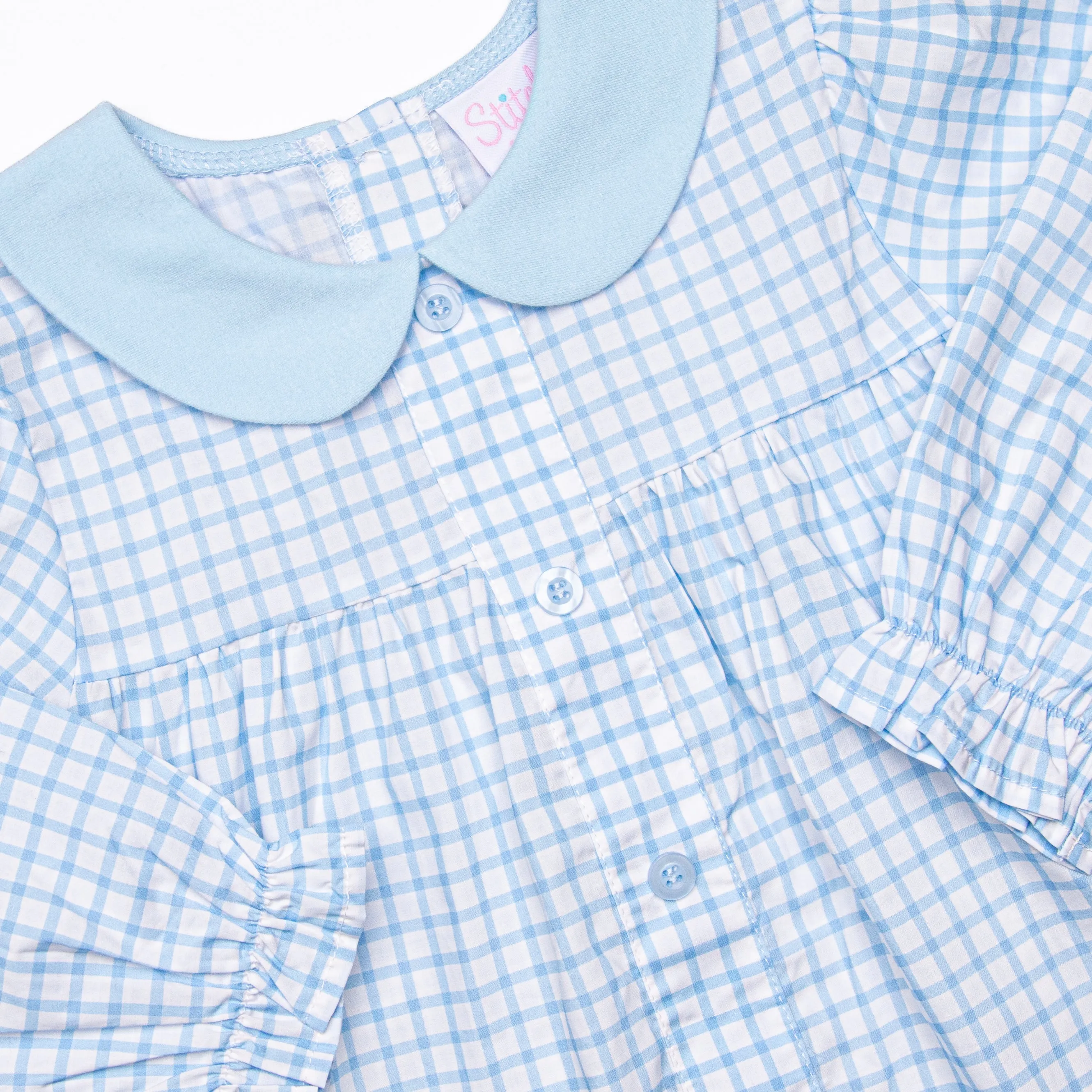 Prim and Proper Dress, Blue