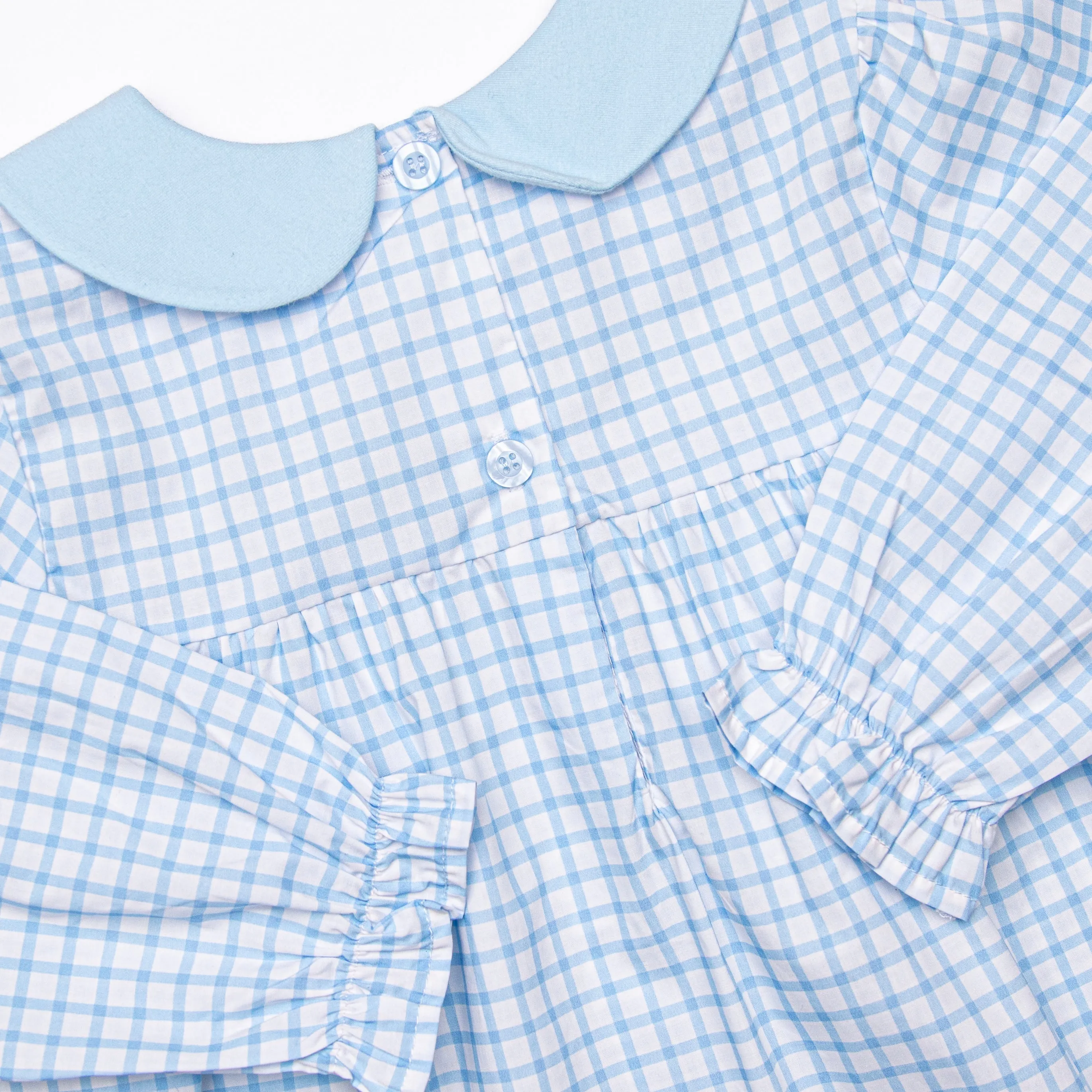 Prim and Proper Dress, Blue
