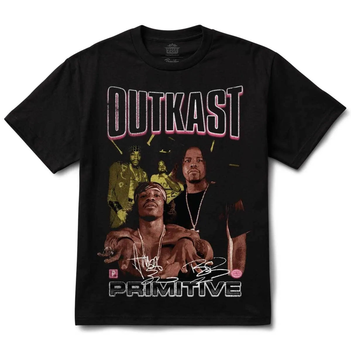 Primitive X Outkast Headline SS Tee - Black
