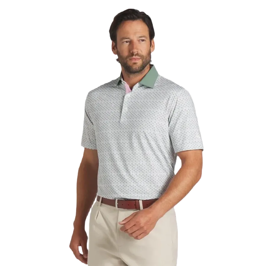 Puma AP MATTR Iced Tea Golf Polo - Green
