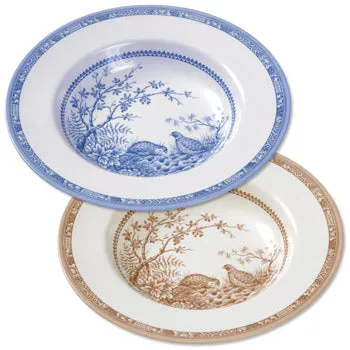 Quail China Soup Bowl
