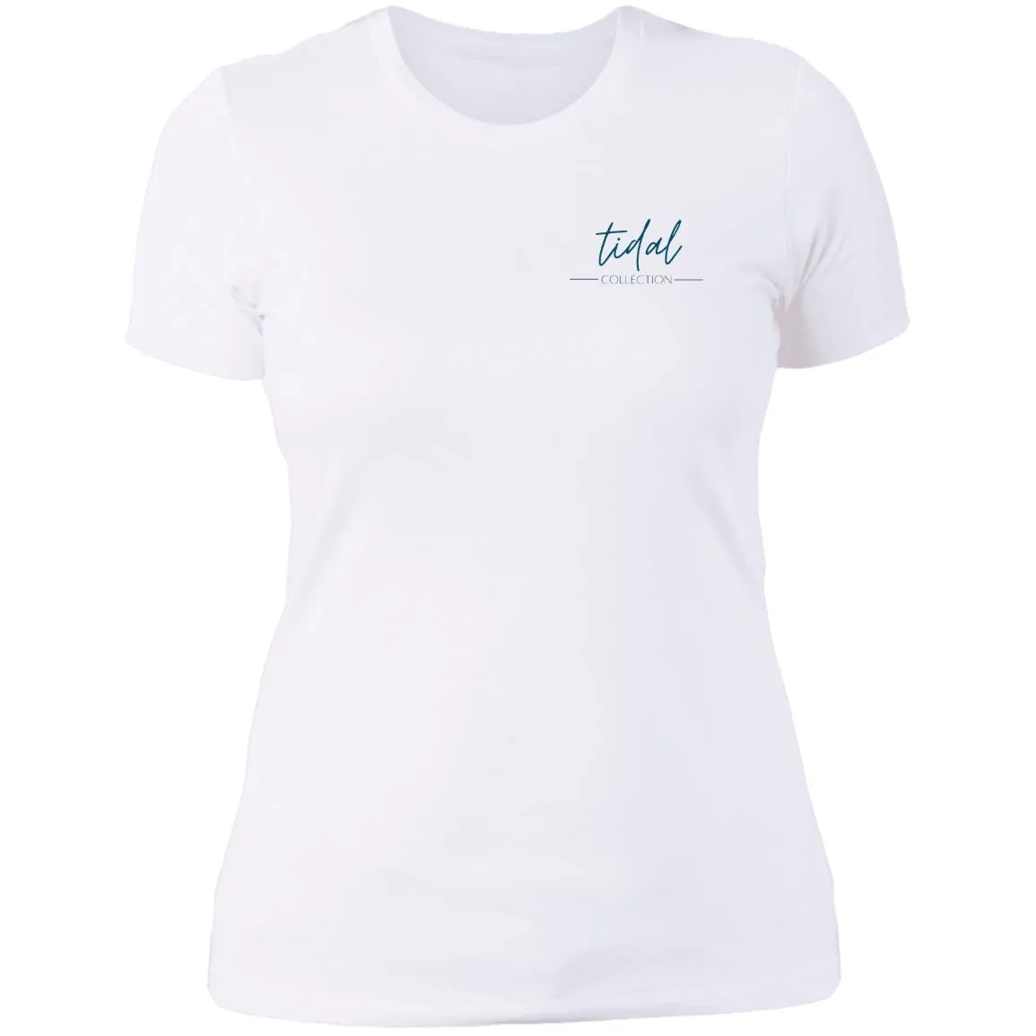 "Big Hook- NAVY" Ladies' Boyfriend Tee