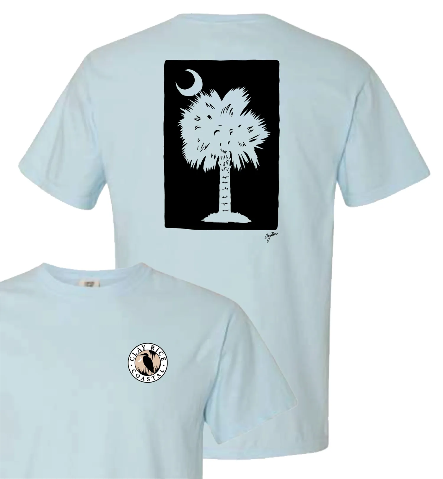 "Palmetto Moon" Short Sleeve T-Shirt
