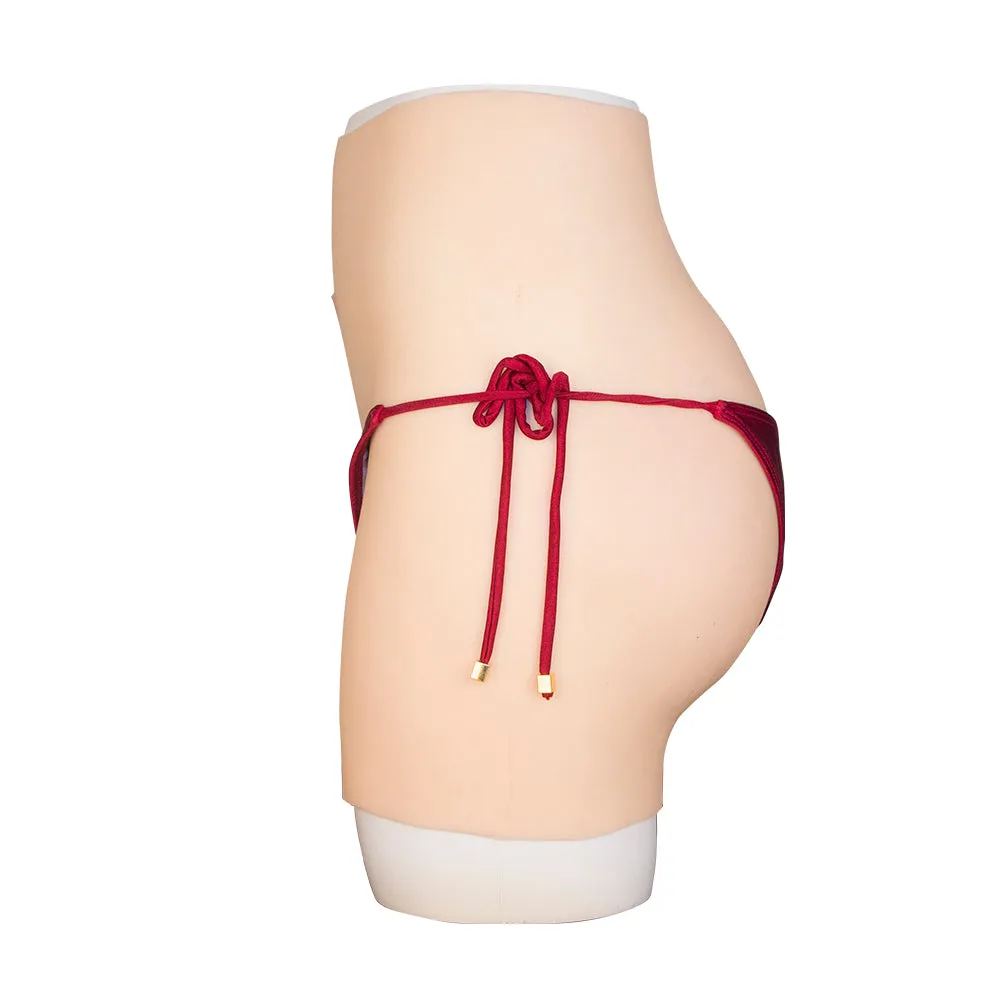 Realistic Vagina Panties Shemale Pussy Pants Hip Enhancer Silicone Soft
