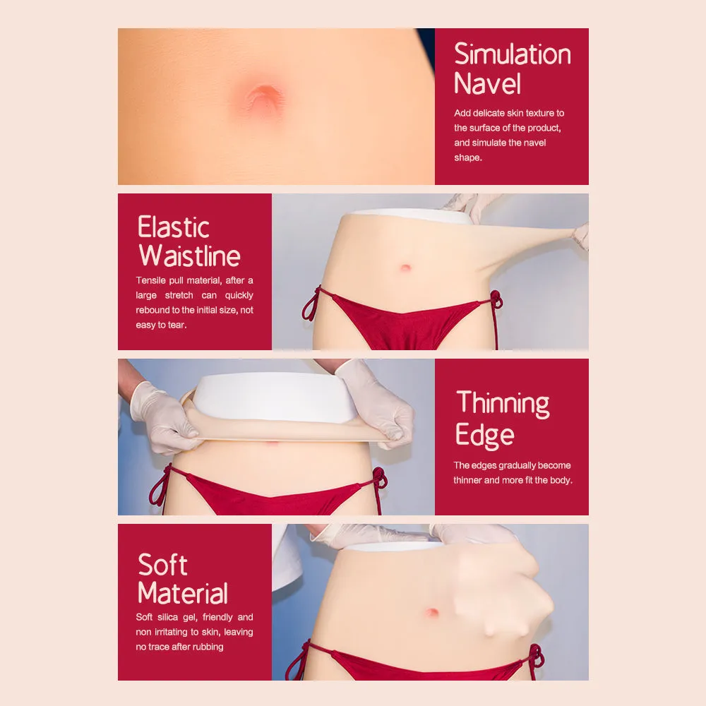 Realistic Vagina Panties Shemale Pussy Pants Hip Enhancer Silicone Soft