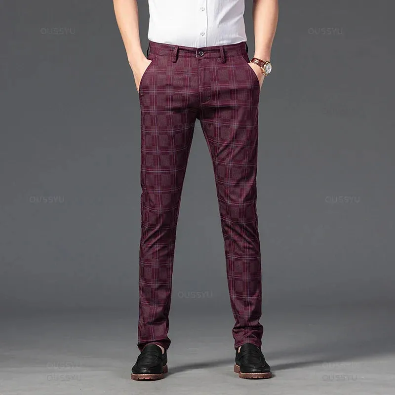 Regal™ - Checkered Dress Pants