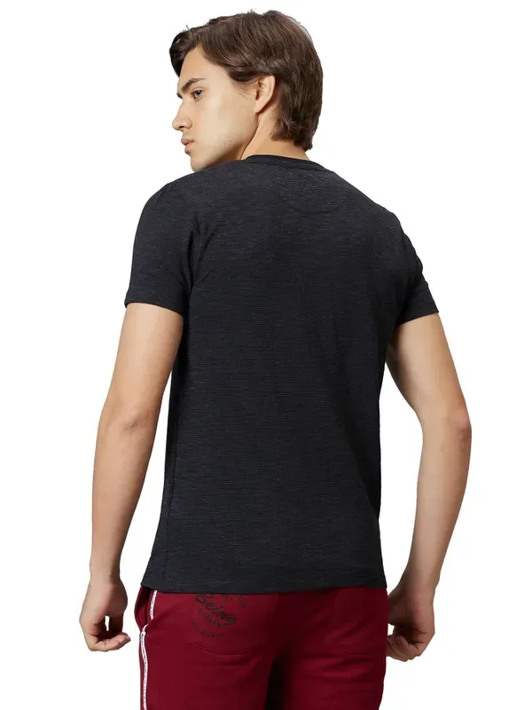 REGULAR FIT T-SHIRTS SHORT SLEEVE BLACK