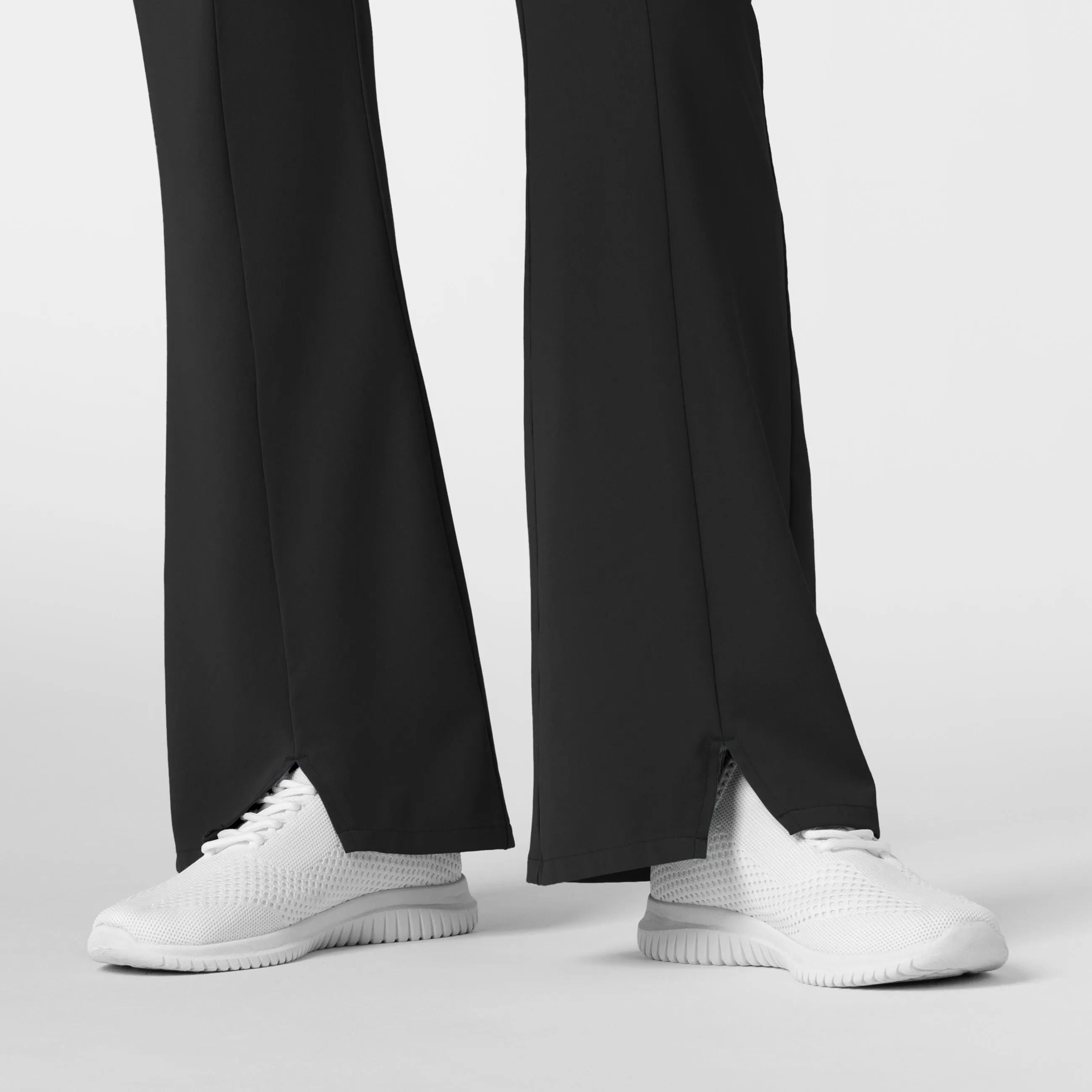RENEW 5534 Cargo Flare Scrub Pants Black