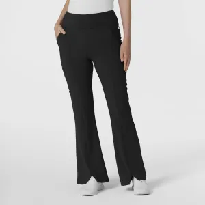RENEW 5534 Cargo Flare Scrub Pants Black