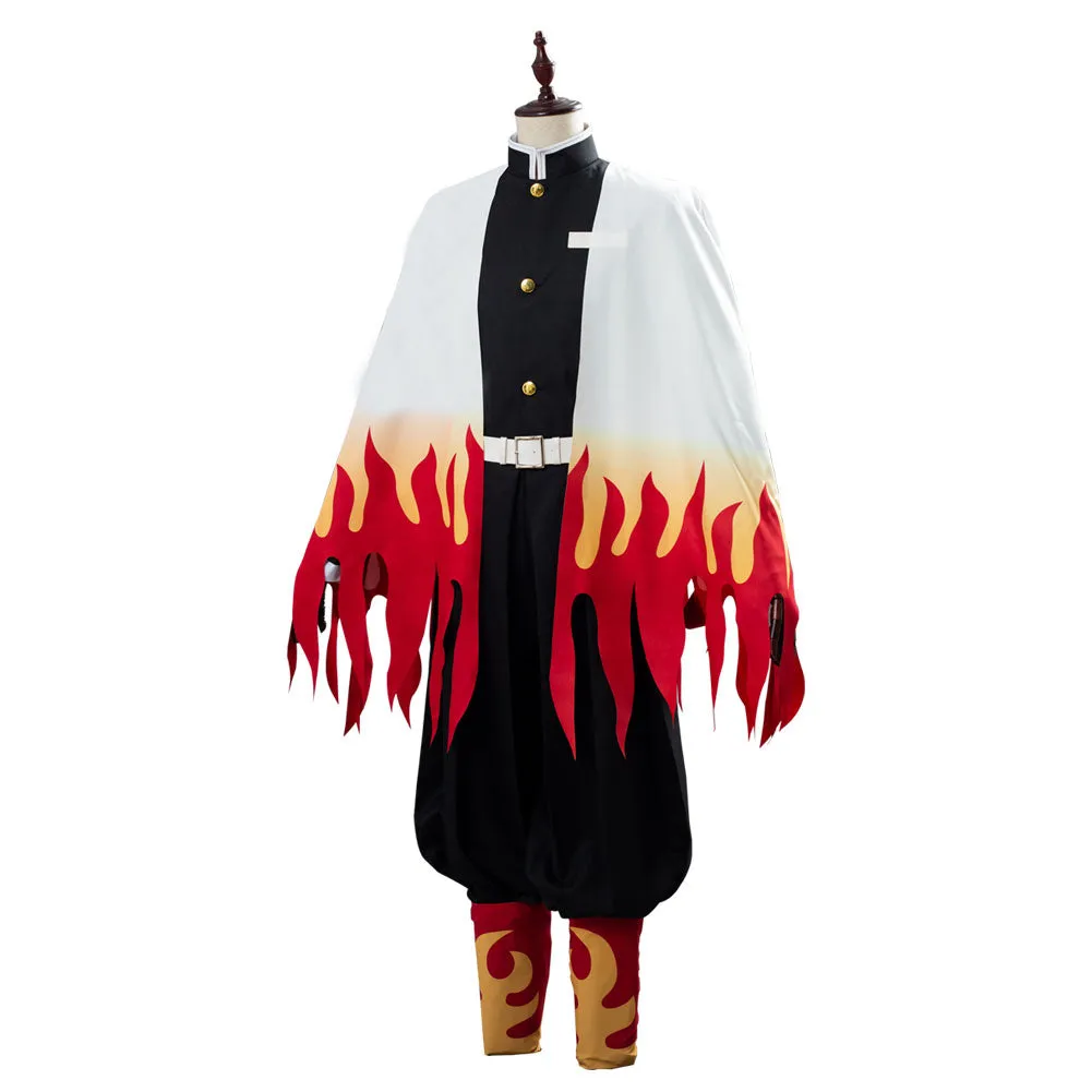 Rengoku Kyoujuro/Kyoujurou Outfit Cosplay Costume Halloween Carnival Suit