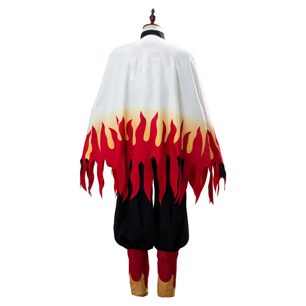 Rengoku Kyoujuro/Kyoujurou Outfit Cosplay Costume Halloween Carnival Suit