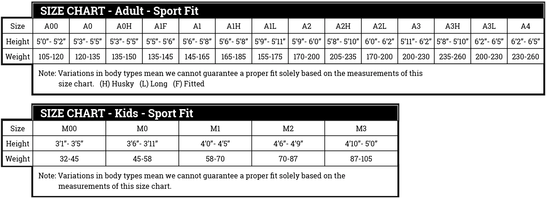 Replacement Pants - Black