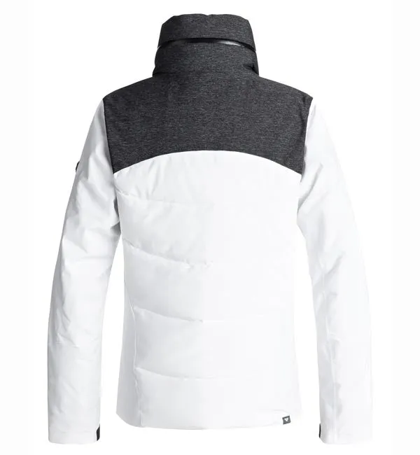 Roxy Flicker Ski/Snowboard Jacket - Bright White