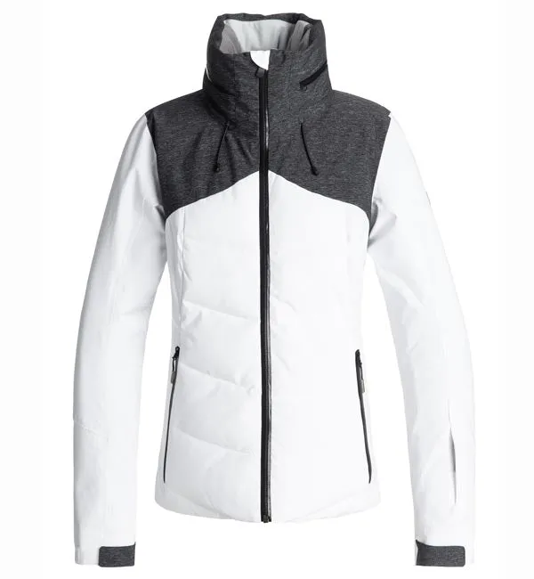 Roxy Flicker Ski/Snowboard Jacket - Bright White
