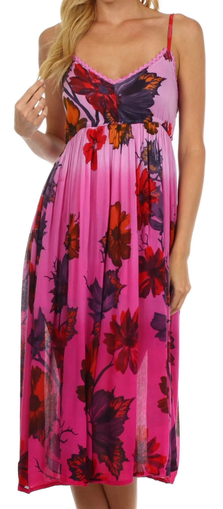 Sakkas Heavenly Blossom Summer Dress