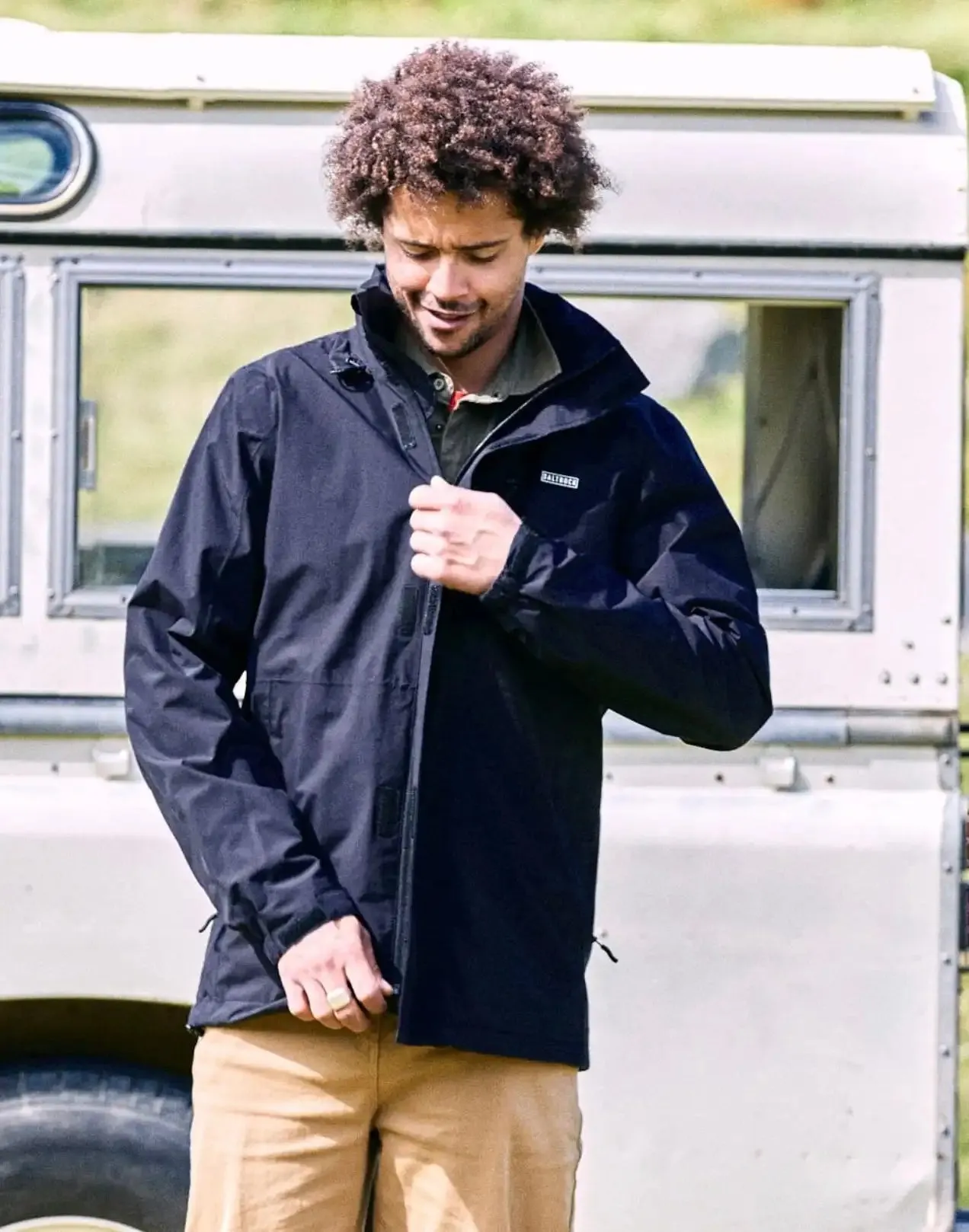 Saltrock Mens Whistler II Waterproof Jacket Black
