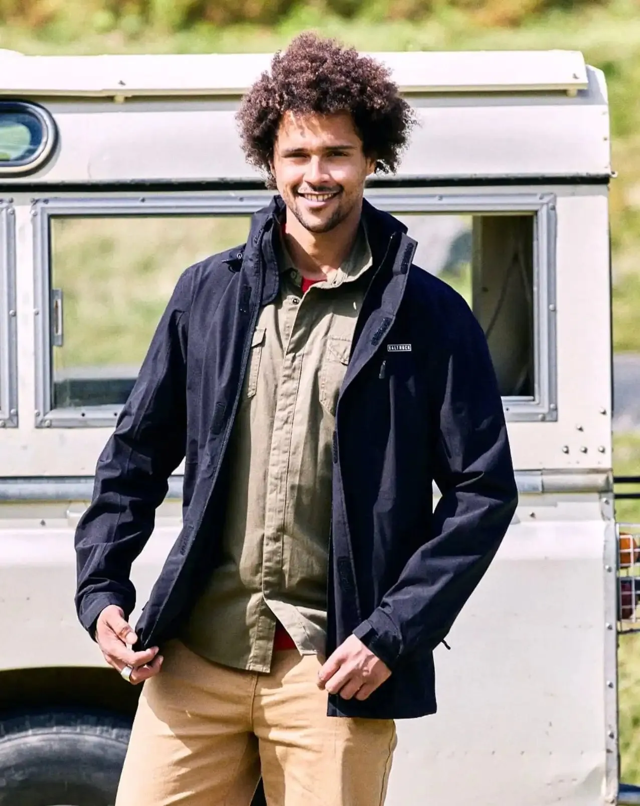 Saltrock Mens Whistler II Waterproof Jacket Black