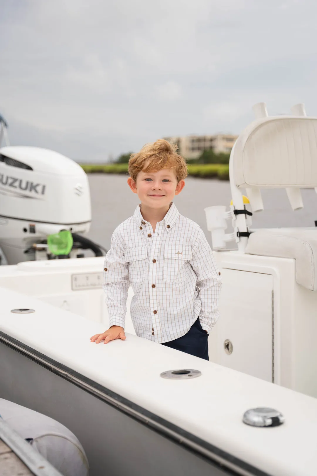SALTWATER BOYS Flagler Fishing Shirt