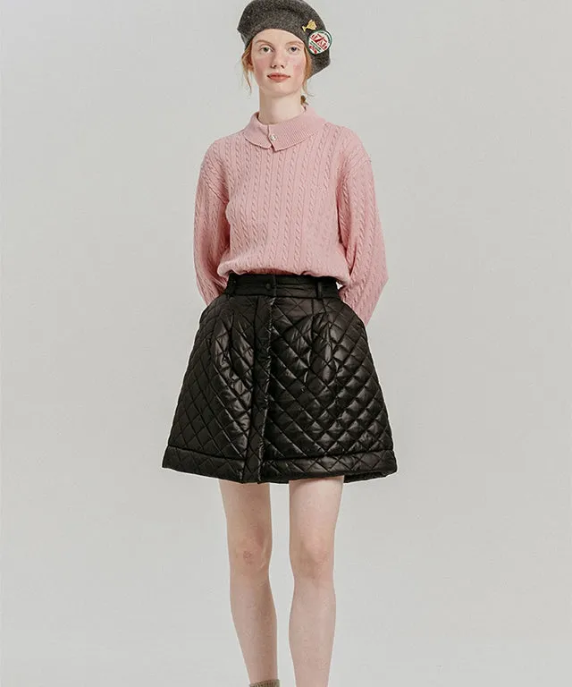 [SAMPLE SALE]LE SONNET  Duke Cable Knit - 2Colors