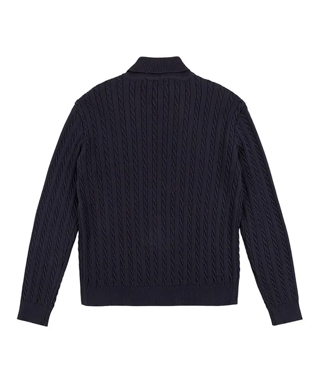 [SAMPLE SALE]LE SONNET  Duke Cable Knit - 2Colors
