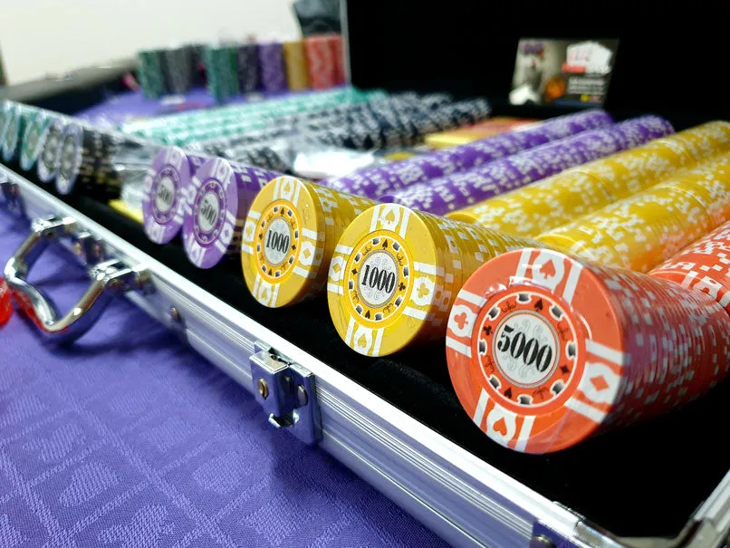 San Marino 300pce Poker Premium Clay Chip Set 13.5g w/ Case