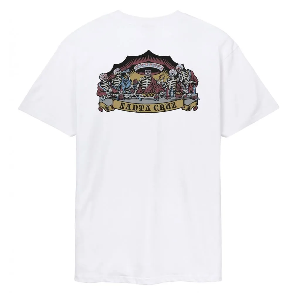 Santa Cruz T-Shirt Guzman Dead Diners T-Shirt - White