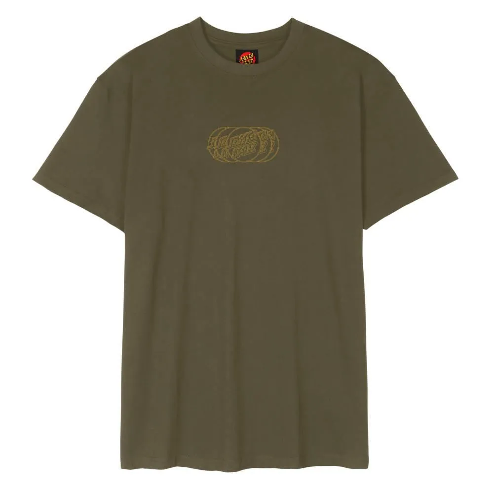 Santa Cruz T-Shirt Pace Occult T-Shirt - Uniform Green