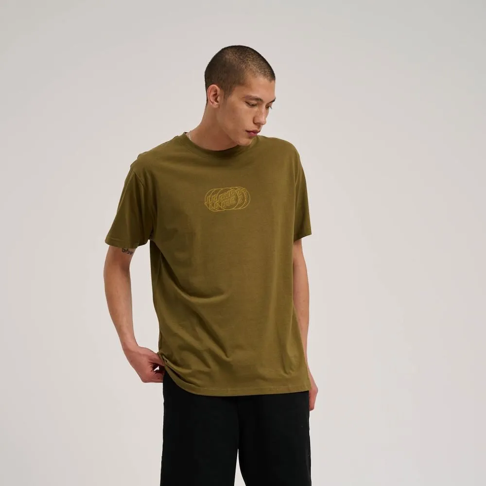 Santa Cruz T-Shirt Pace Occult T-Shirt - Uniform Green