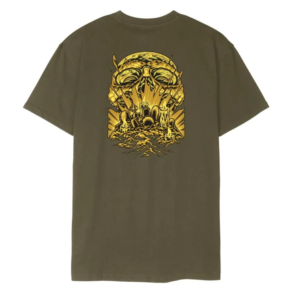 Santa Cruz T-Shirt Pace Occult T-Shirt - Uniform Green