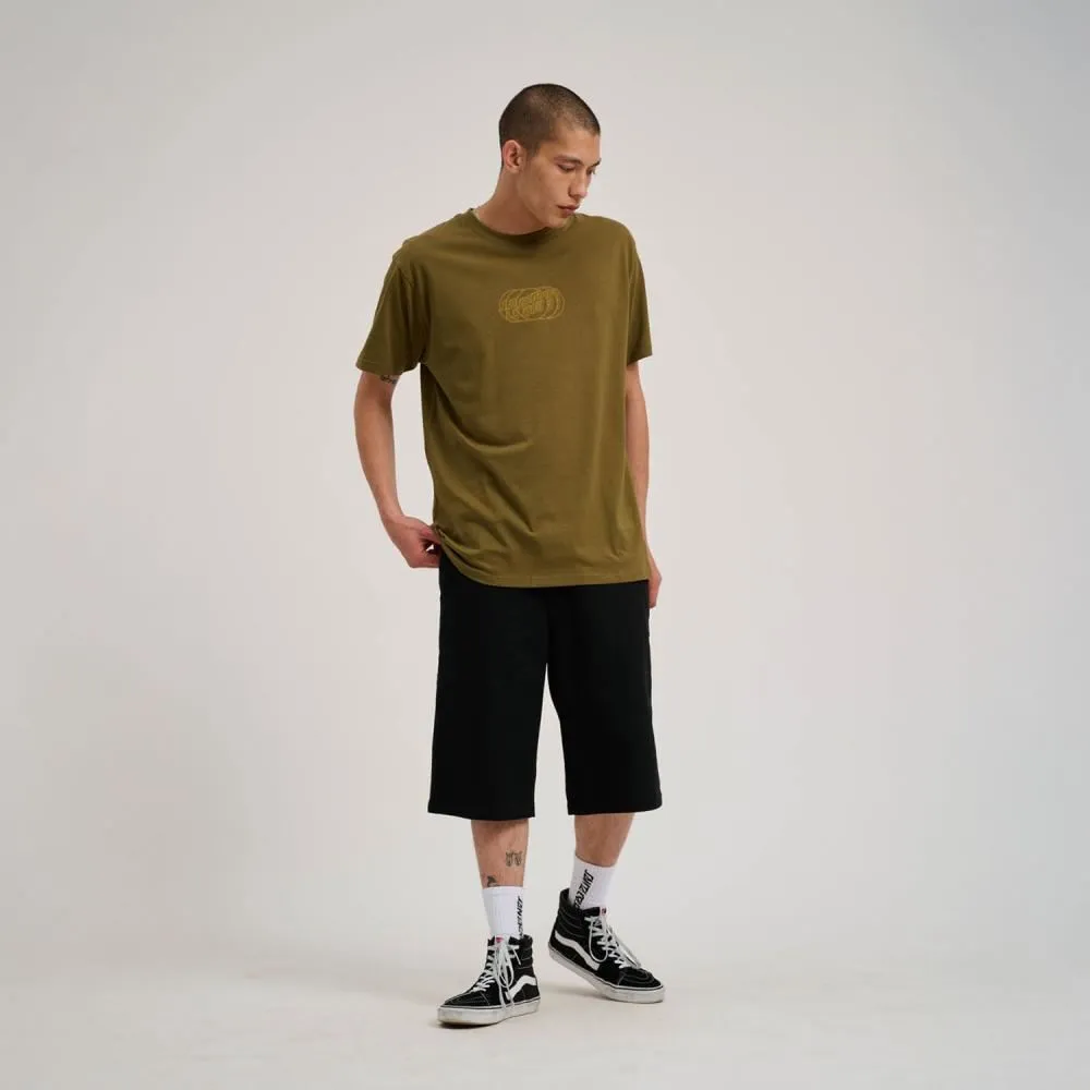 Santa Cruz T-Shirt Pace Occult T-Shirt - Uniform Green