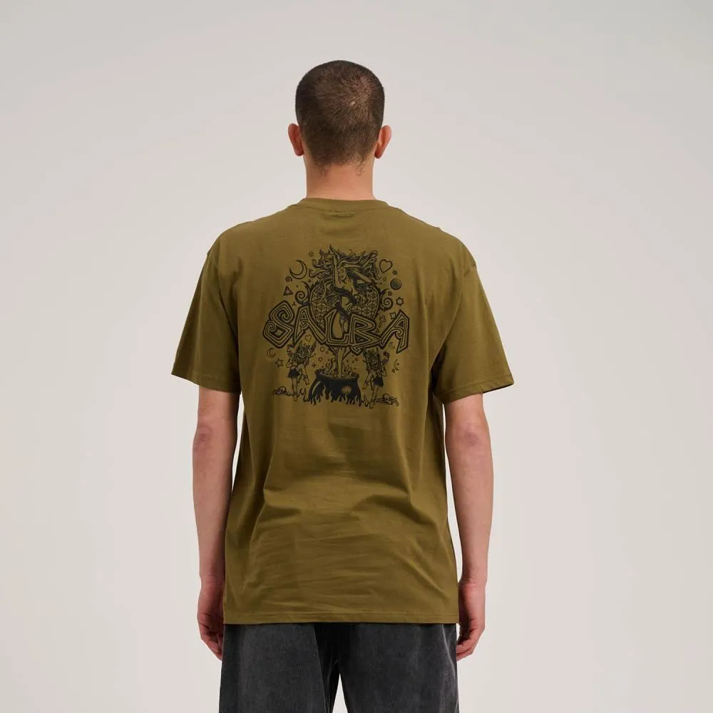 Santa Cruz T-Shirt Witchdoctor Mono T-Shirt - Uniform Green