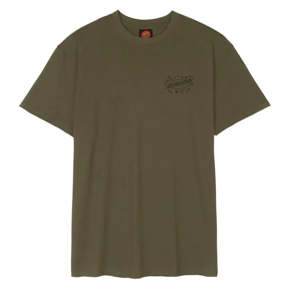 Santa Cruz T-Shirt Witchdoctor Mono T-Shirt - Uniform Green