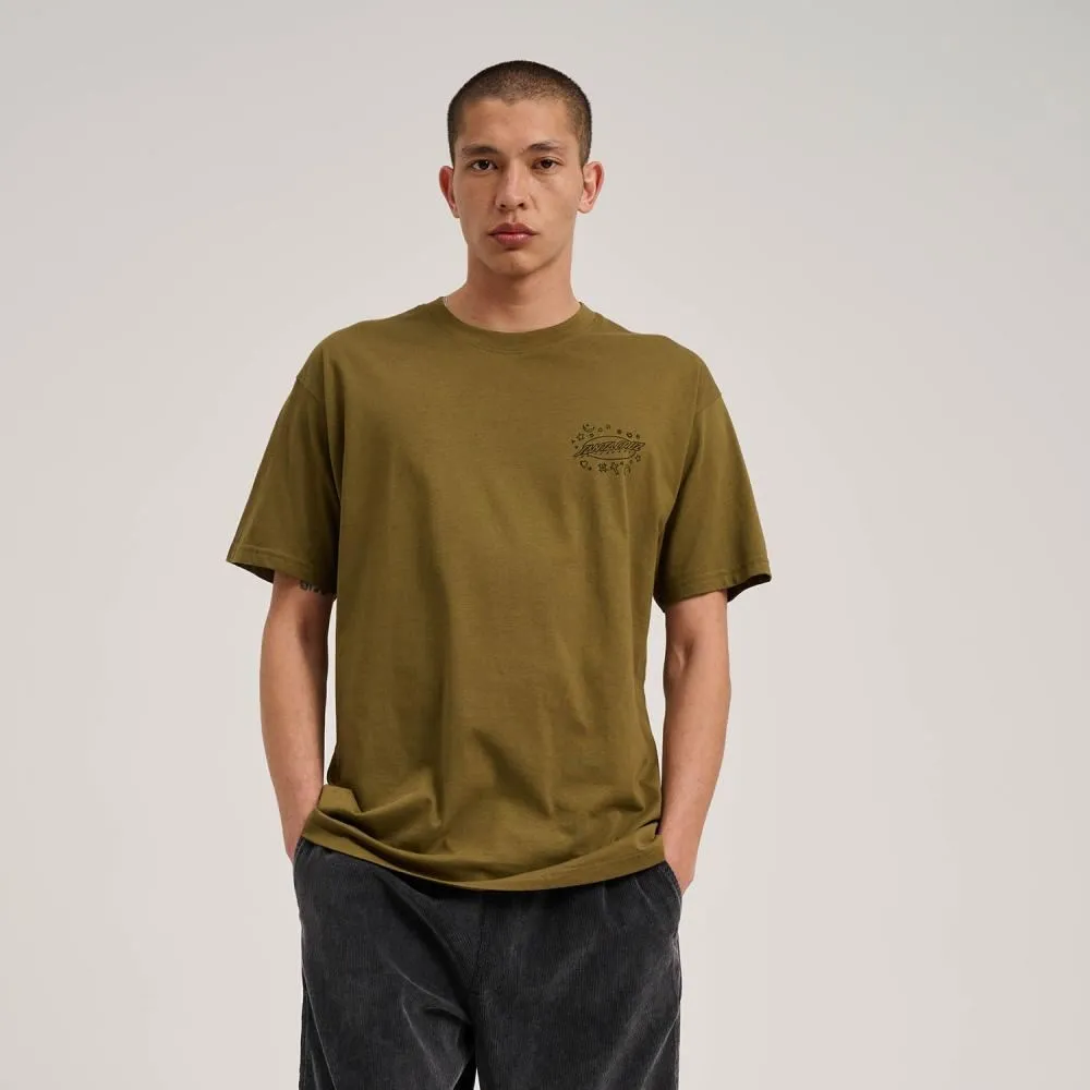 Santa Cruz T-Shirt Witchdoctor Mono T-Shirt - Uniform Green