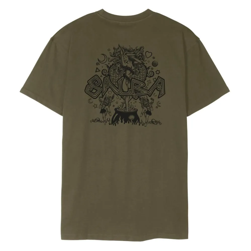 Santa Cruz T-Shirt Witchdoctor Mono T-Shirt - Uniform Green