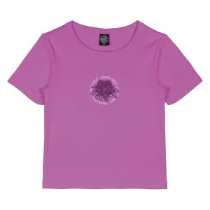 Santa Cruz Womens T-Shirt Ringed Arrangement T-Shirt - Hyper Violet