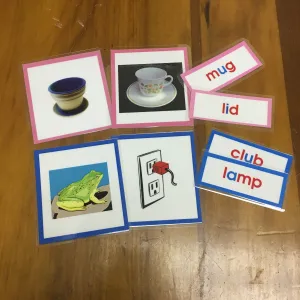 SECONDS of cards sets Pink and Blue