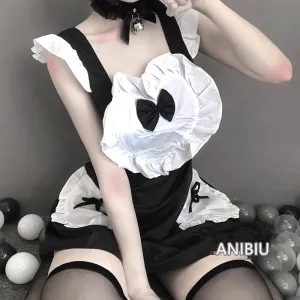 Sexy backless maid outfit YC22097