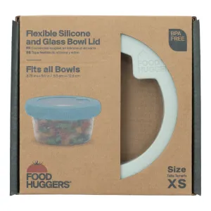 Silicone and Glass Bowl Lid - Extra Small