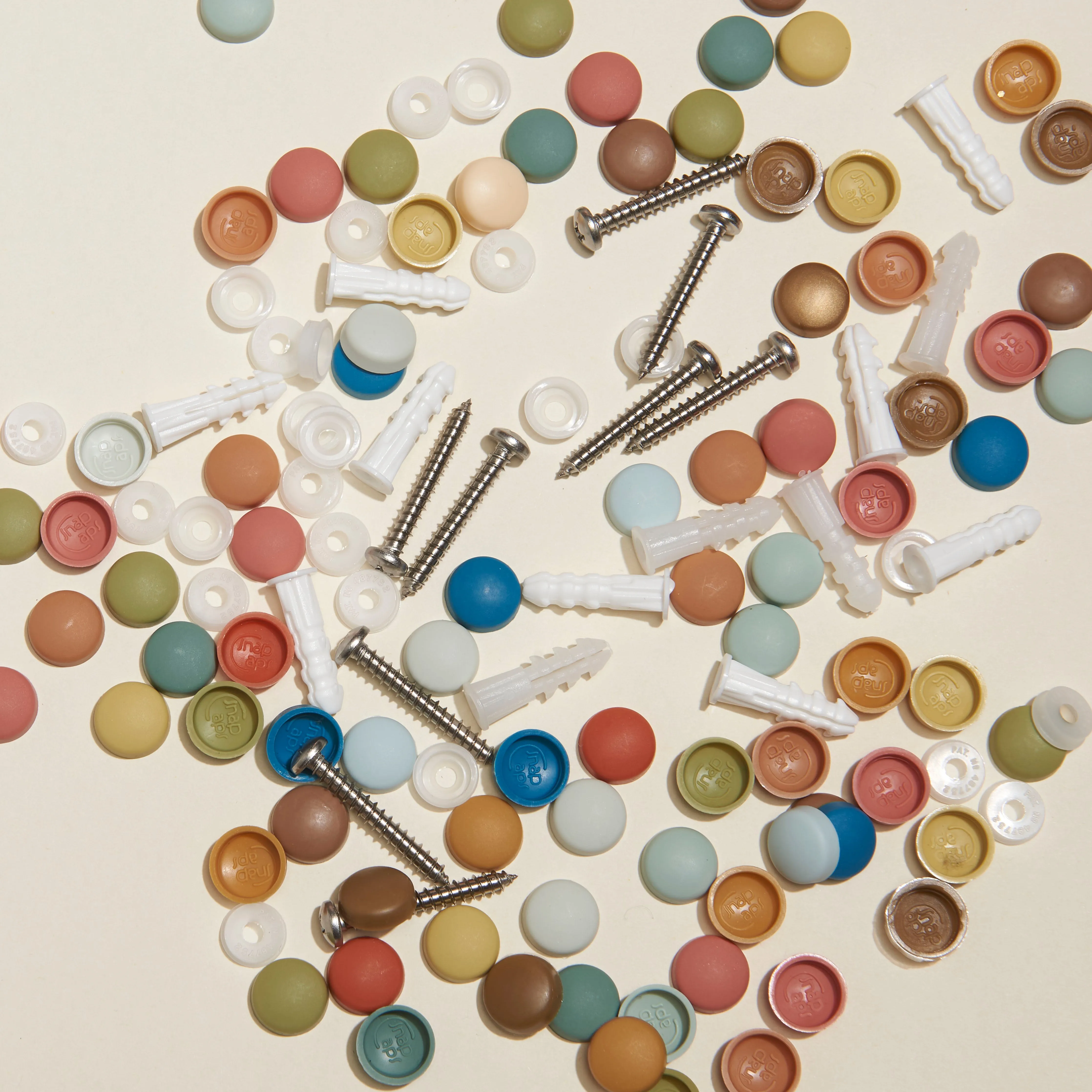Snap Cap Screw Cover Packs - Single Color