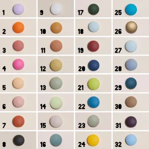 Snap Cap Screw Cover Packs - Single Color