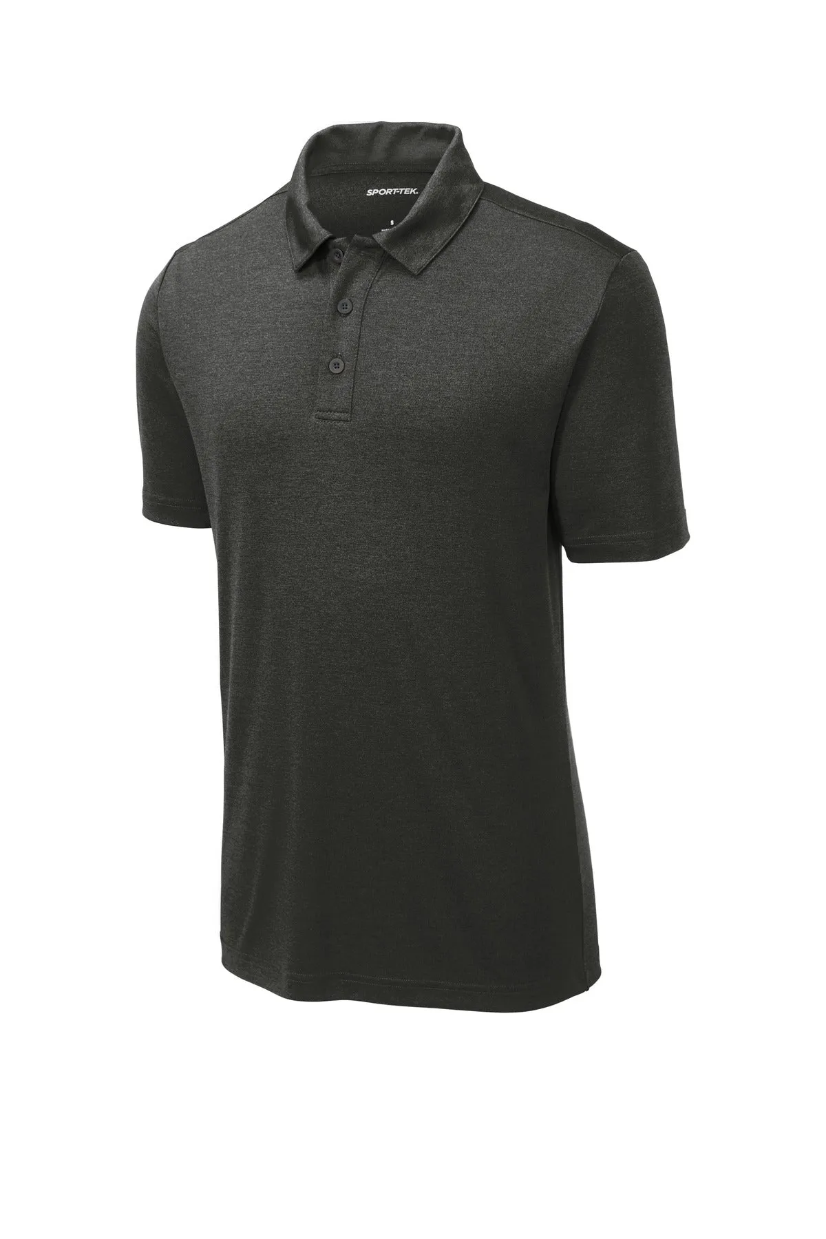 Sport-Tek  Endeavor Polo. ST467 Black Heather